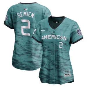 Marcus Semien American League CJP Apparel Women's 2023 MLB All-Star Game Limited Player Jersey - Teal