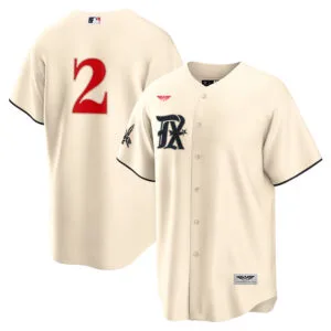Marcus Semien Texas Rangers CJP Apparel 2023 City Connect  Player Jersey - Cream