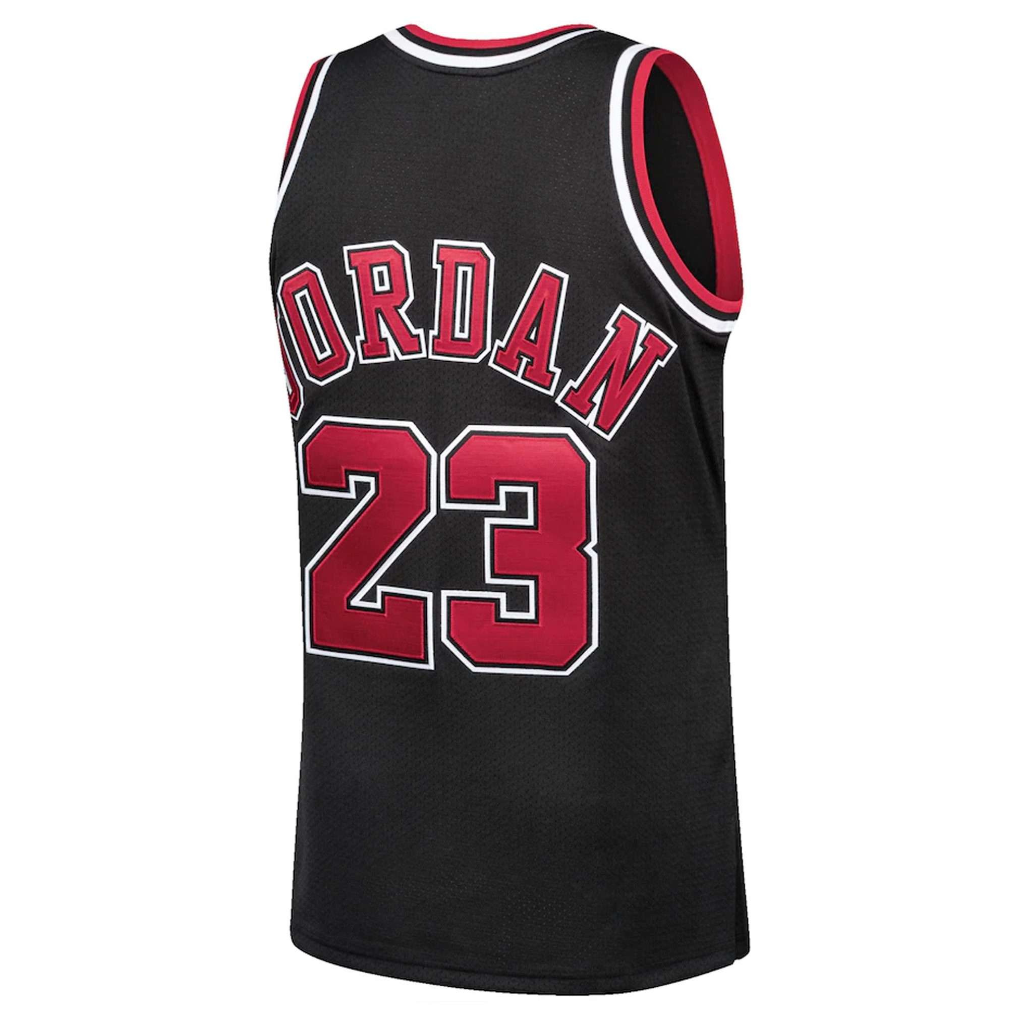 Michael Jordan Chicago Bulls Mitchell & Ness 1997-98 Hardwood Classics Pro Player Jersey - Black bck