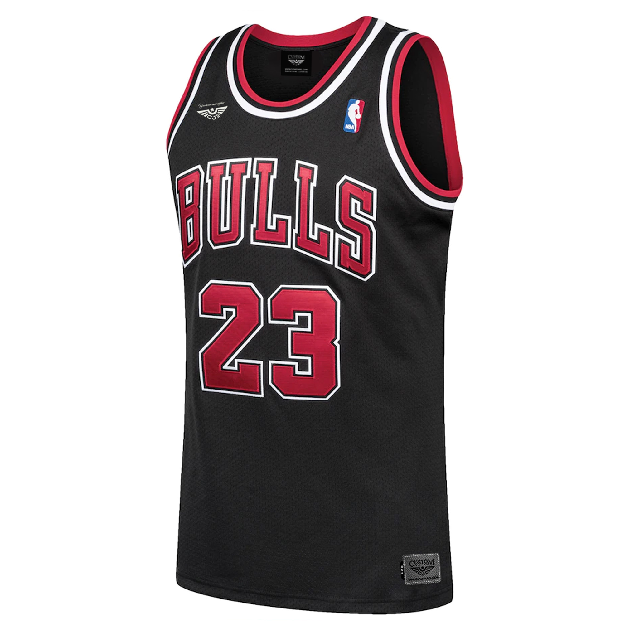 Michael Jordan Chicago Bulls Mitchell & Ness 1997-98 Hardwood Classics Pro Player Jersey - Black front