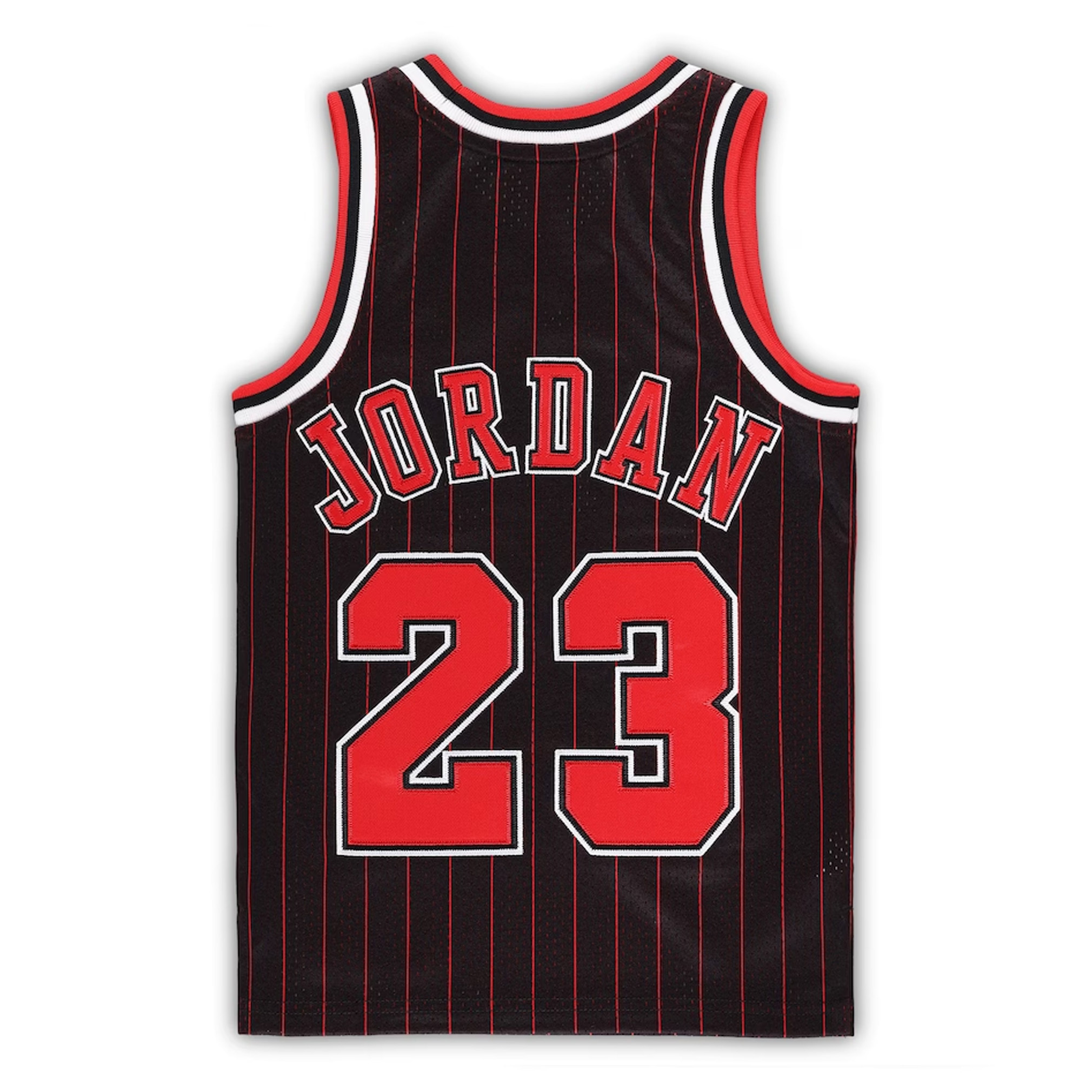 Michael Jordan Chicago Bulls Mitchell & Ness Preschool Hardwood Classics Pro Jersey - Black bck