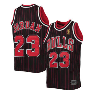 CJP Youth Chicago Bulls Michael Jordan 1996-97 Hardwood Classics Jersey - Black/Red