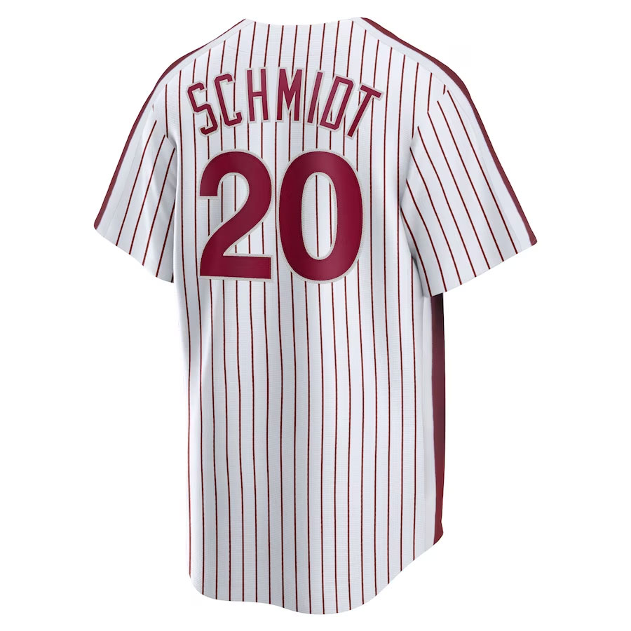 Mike-Schmidt-Philadelphia-Phillies-CJP-Apparel-Home-Cooperstown-Collection-Player-Jersey---White-Back-Viwe