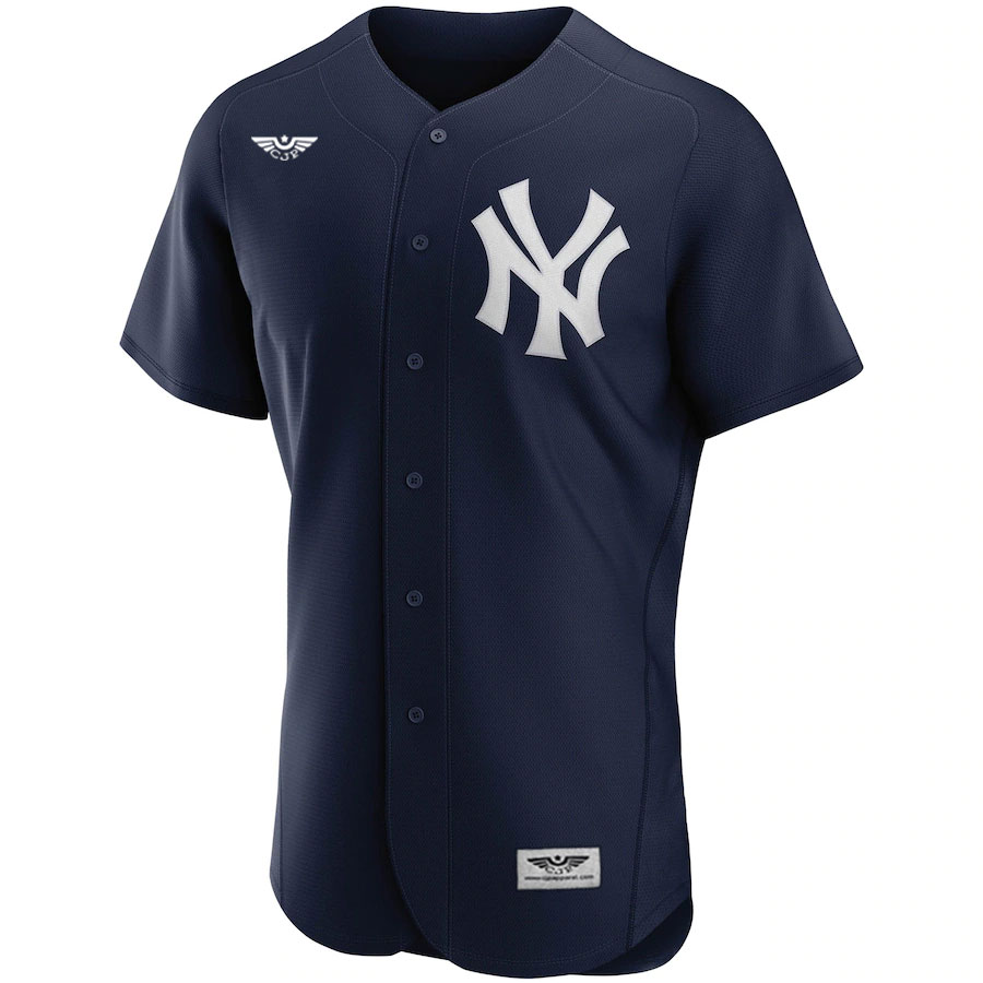 New-York-Yankees-CJP-Apparel-Alternate-Pro-Team-Jersey---Navy-Furent-Viwe
