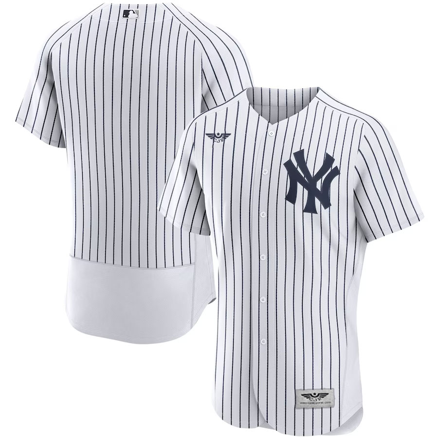 New-York-Yankees-CJP-Apparel-Home-Pro-Team-Jersey---White