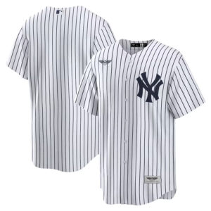 New York Yankees CJP Apparel Home Blank  Jersey - White