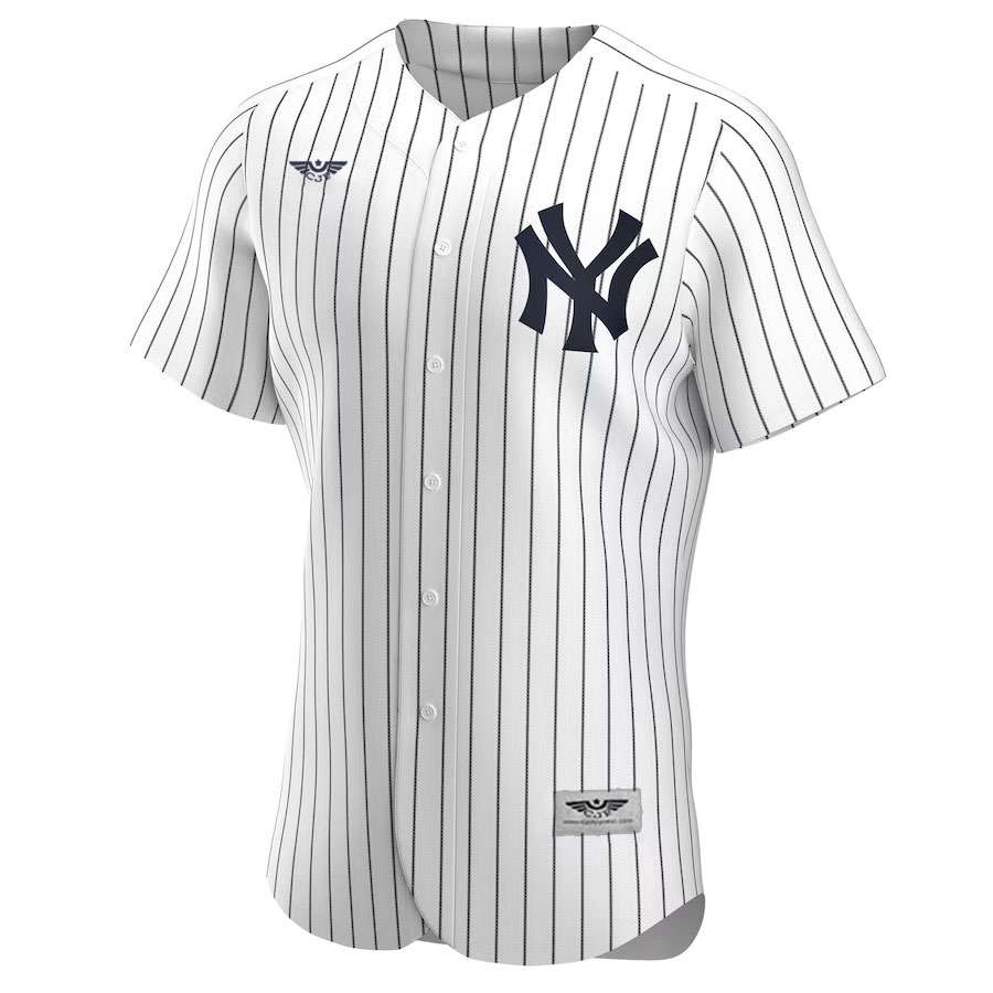 New-York-Yankees-CJP-Apparel-Home-Pick-A-Player-Retired-Roster-Pro-Jersey---White-Furent-Viwe