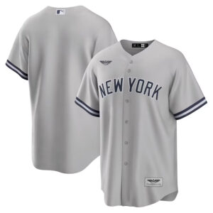 New York Yankees CJP Apparel Road  Team Jersey - Gray