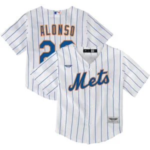 Pete Alonso New York Mets CJP Apparel Home  Player Jersey - White
