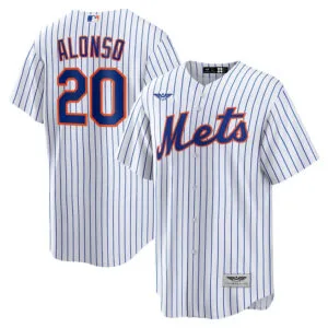 Pete Alonso New York Mets CJP Apparel Home  Player Name Jersey - White