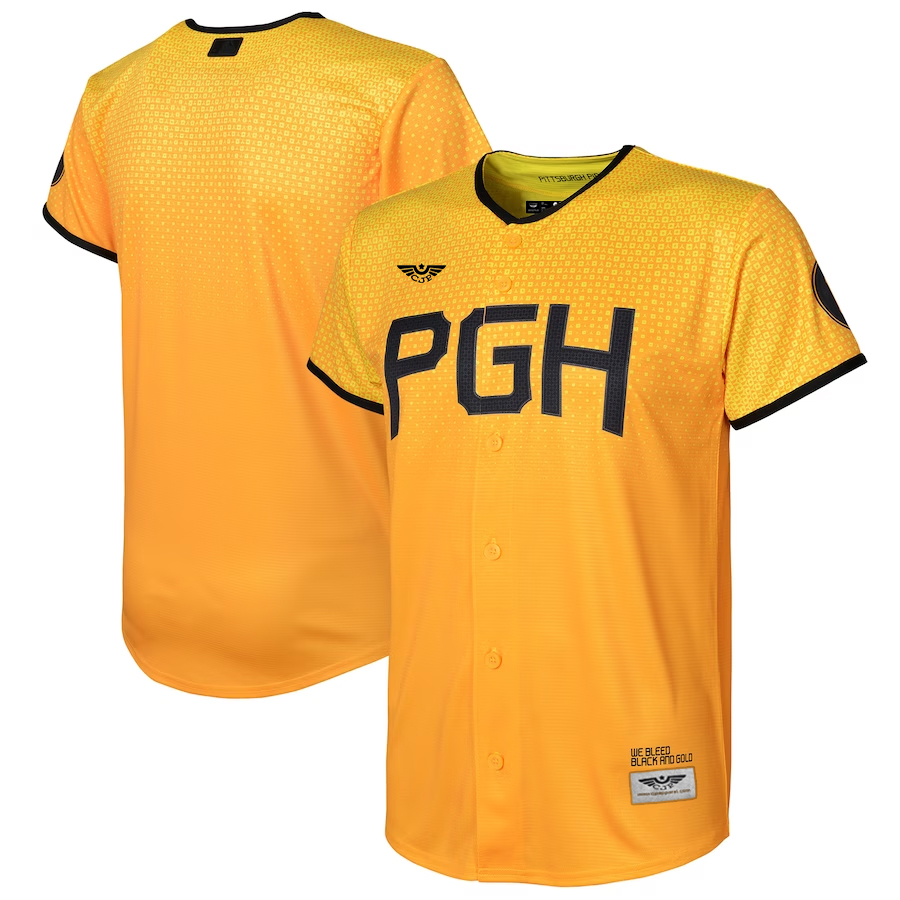 Pittsburgh-Pirates-CJP-Apparel-2023-City-Connect-New-Jersey---Gold