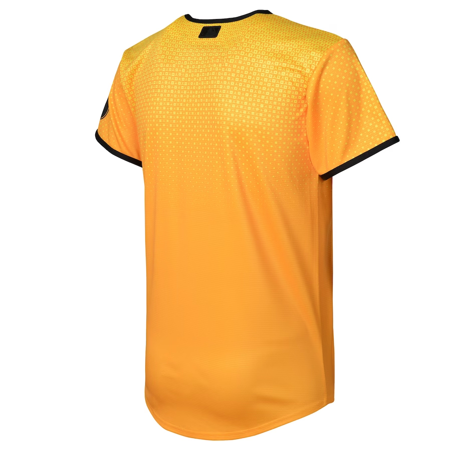 Pittsburgh-Pirates-CJP-Apparel-2023-City-Connect-New-Jersey---Gold-Back-Viwe