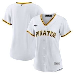 Pittsburgh Pirates CJP Apparel Women's Home Blank  Jersey - White