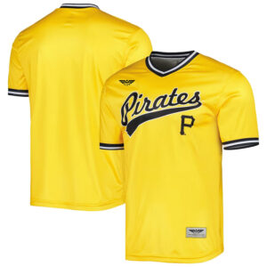 Pittsburgh Pirates Stitches Cooperstown Collection Team Jersey - Yellow
