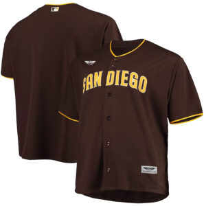 San Diego Padres Big & Tall Alternate  Team Jersey - SandBrown