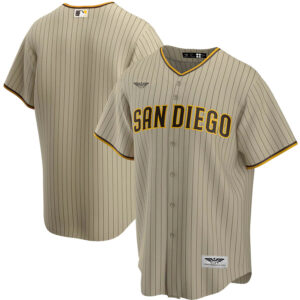 San Diego Padres CJP Apparel Alternate  Team Jersey - Tan