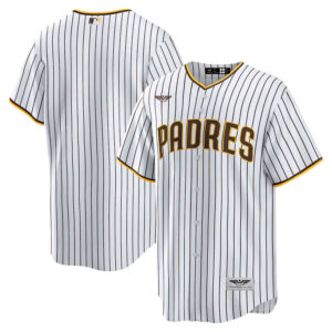San Diego Padres CJP Apparel Home  Team Jersey - White