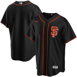 San Francisco Giants  CJP Apparel Alternate  Team Jersey - Black