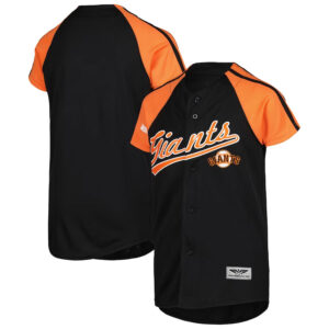 San Francisco Giants Stitches  CJP Apparel Team Jersey - BlackOrange