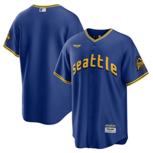 Seattle Mariners  CJP Apparel 2023 City Connect  Jersey - Royal