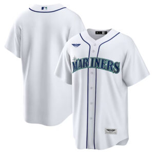 Seattle Mariners  CJP Apparel Home  Team Jersey - White