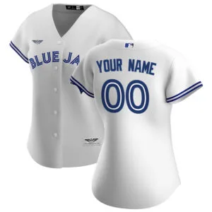Toronto Blue Jays CJP Apparel Women's Home  Custom Jersey - White