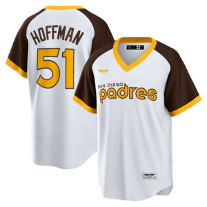 Trevor Hoffman San Diego Padres CJP Apparel Home Cooperstown Collection Player Jersey - White