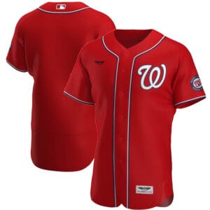 Washington Nationals CJP Apparel Alternate Pro Team Jersey - Red