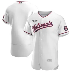 Washington Nationals CJP Apparel Alternate Pro Team Jersey - White