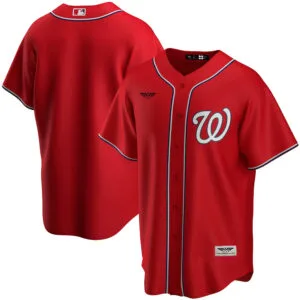 Washington Nationals CJP Apparel Alternate  Team Jersey - Red