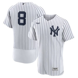 Yogi Berra New York Yankees CJP Apparel Home Pro Retired Player Jersey - White
