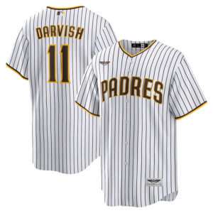 Yu Darvish San Diego Padres CJP Apparel Home  Player Jersey - White