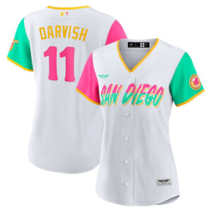 Yu Darvish San Diego Padres CJP Apparel Women's 2022 City Connect  Player Jersey - White