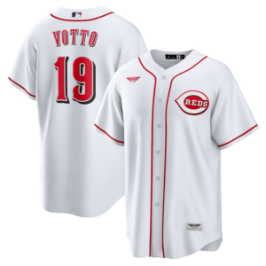 Joey Votto Cincinnati Reds CJP Apparel Home  Player Name Jersey - White