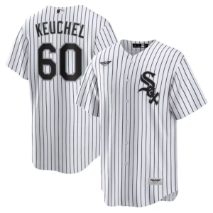 Dallas Keuchel Chicago White Sox CJP Apparel Home  Player Jersey - WhiteBlack