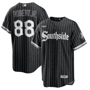 Luis Robert Chicago White Sox CJP Apparel City Connect  Player Jersey - Black