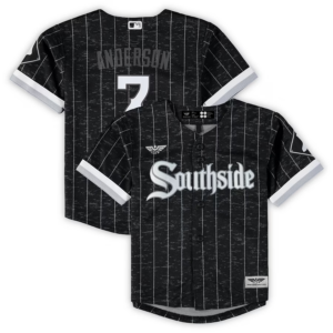 Tim Anderson Chicago White Sox Toddler CJP Apparel City Connect  Player Jersey - Black