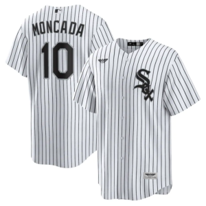 Yoan Moncada Chicago White Sox CJP Apparel Home  Player Name Jersey - White