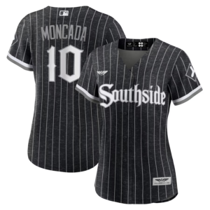 Yoan Moncada Chicago White Sox CJP Apparel Women's 2021 City Connect  Player Jersey - Black