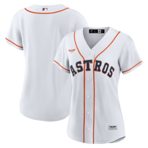 Houston Astros CJP Apparel Women's Home  Team Jersey - White