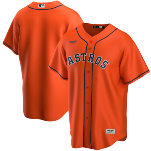 Houston Astros CJP Apparel Youth Alternate  Team Jersey - Orange