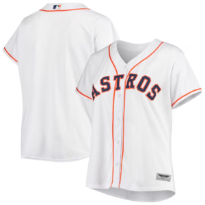 Houston Astros Women's Plus Size Home  Team Jersey - White