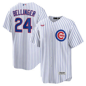 Cody Bellinger Chicago Cubs CJP Apparel Home Official  Player Jersey - WhiteRoyal