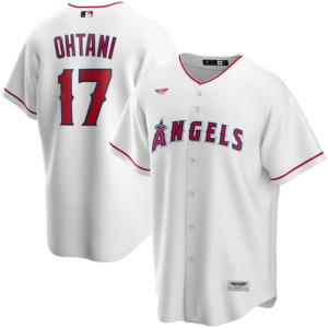 Shohei Ohtani Los Angeles Angels CJP Apparel Youth Alternate  Player Jersey - White