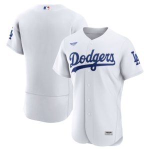 Los Angeles Dodgers CJP Apparel Home Pro Team Jersey - White