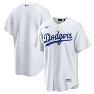 Los Angeles Dodgers CJP Apparel Home  Team Jersey - White