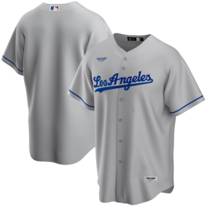Los Angeles Dodgers CJP Apparel Youth Road  Team Jersey - Gray
