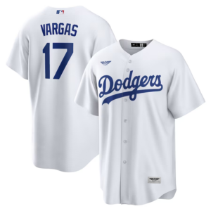 Miguel Vargas Los Angeles Dodgers CJP Apparel  Player Jersey - White