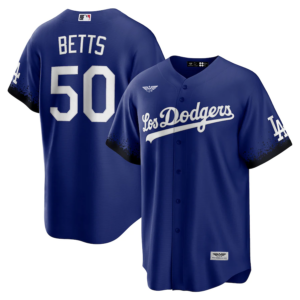 Mookie Betts Los Angeles Dodgers CJP Apparel City Connect  Player Jersey - Royal