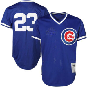 Mitchell & Ness Ryne Sandberg Chicago Cubs Cooperstown Pro Collection Throwback New Jersey - Royal Blue